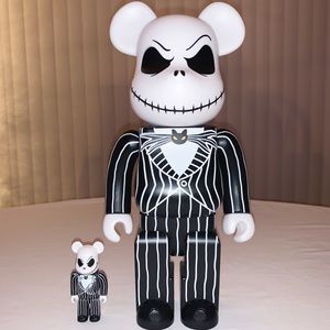 Be@rbrick - Nightmare Before Christmas Jack Set